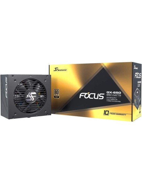Fuente de Alimentacion Atx 650W Seasonic Focus Gx 650