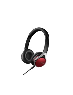 Sony MDR10RC - Auriculares de diadema cerrados con micrófono control remoto integrado rojo