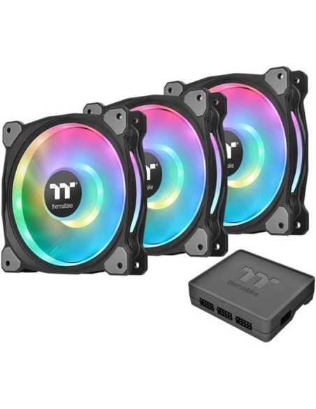 Comprar Ventilador 140X140 Thermaltake Riing Duo 14 Rgb Tt P3Uds.