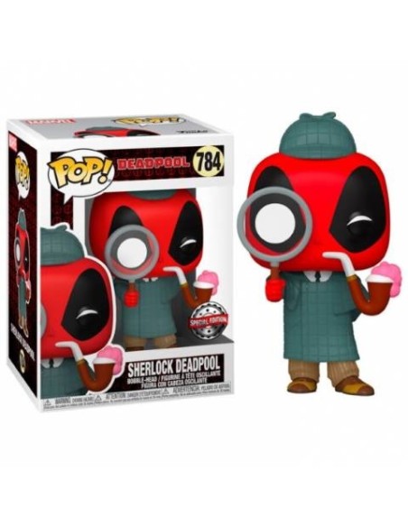 Oportunidad Figura Funko POP Marvel - Sherlock Deadpool
