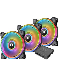 Oportunidad Ventilador 140X140 Thermaltake Ring Quad Rgb Pack 3Uds.