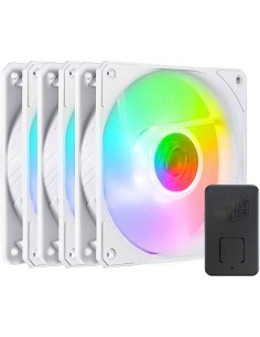 Ofertón Ventilador 120X120 Coolermaster Sickleflow120 Argb Wh X3