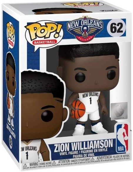 Figura Funko POP NBA New Orleans Pelicans - Zion WIlliamson