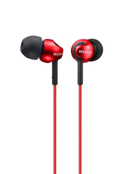 Sony MDR-EX110LP - Auriculares in-ear, color rojo: Kiwiku.com: Electrónica