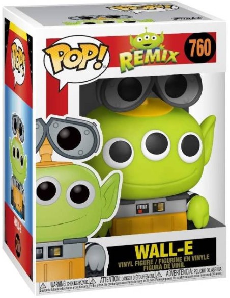 Ofertón Figura Funko POP Disney Pixar Alien Remix - Wall-E 48363
