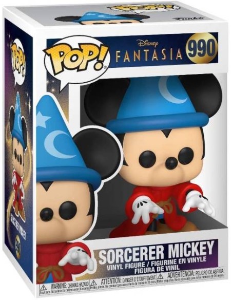Comprar Figura Funko POP Disney Fantasia 80th - Sorcerer Mickey 51938