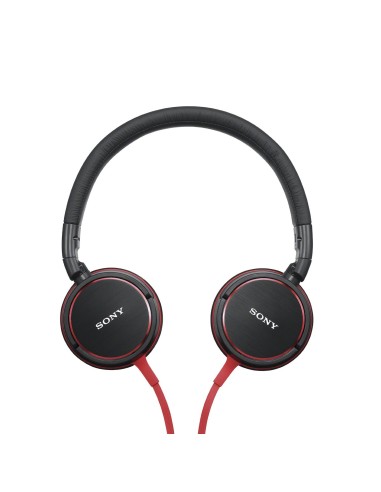Sony MDR-ZX610AP - Auriculares de diadema cerrados (con micrófono), rojo: Sony: Kiwiku.com: Electrónica