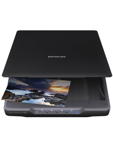 Escáner Plano Fotográfico Epson Perfection V39 A4 USB B11B232401