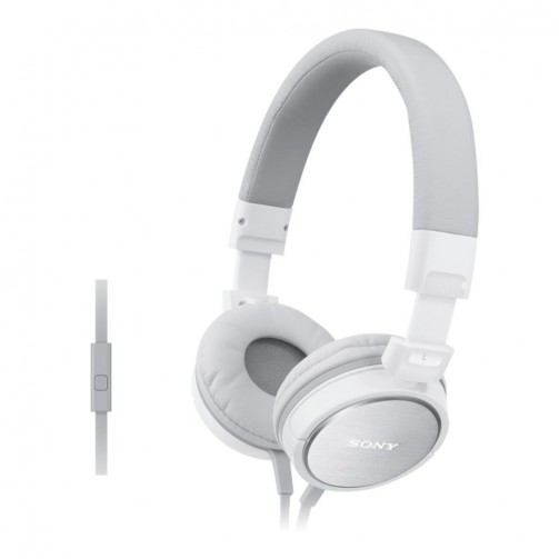  Sony MDRZX310AP - Auriculares de diadema con micrófono Blanco :  Electrónica