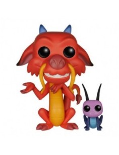 Oferta - Figura Funko POP Disney Mulán - Mushu y Cricket 2