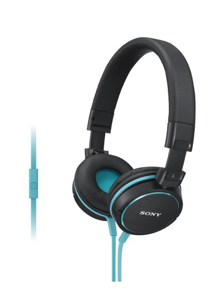Sony MDR-ZX610AP - Auriculares de diadema cerrados (con micrófono), azul: Sony: Kiwiku.com: Electrónica