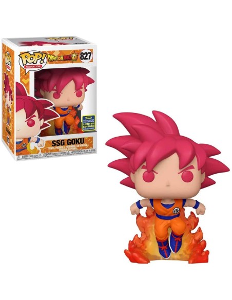Ofertón Figura Funko Pop Dragon Ball Z Goku Super Saiyan God