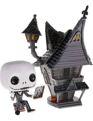 Figura Funko POP Disney Pesadilla Antes de Navidad - Jack con su Casa