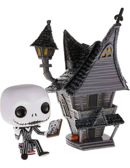 Figura Funko POP Disney Pesadilla Antes de Navidad - Jack con su Casa