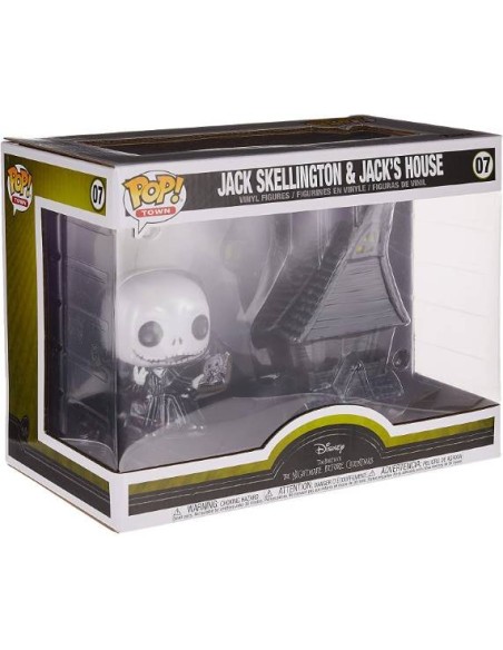 Figura Funko POP Disney Pesadilla Antes de Navidad - Jack con su Casa