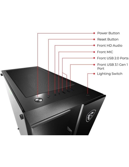 Mejor Precio en Torre Atx Msi Mag Vampiric 010X Argb Negro