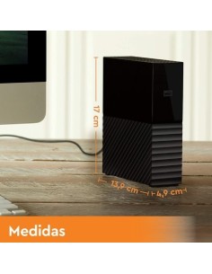 Western digital My Book Disco duro externo de 8TB 3.5" 2