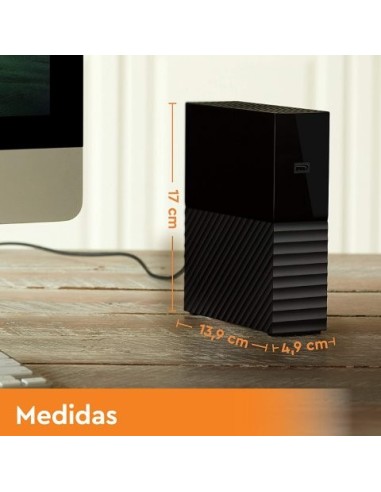 Western digital My Book Disco duro externo de 8TB 3.5"