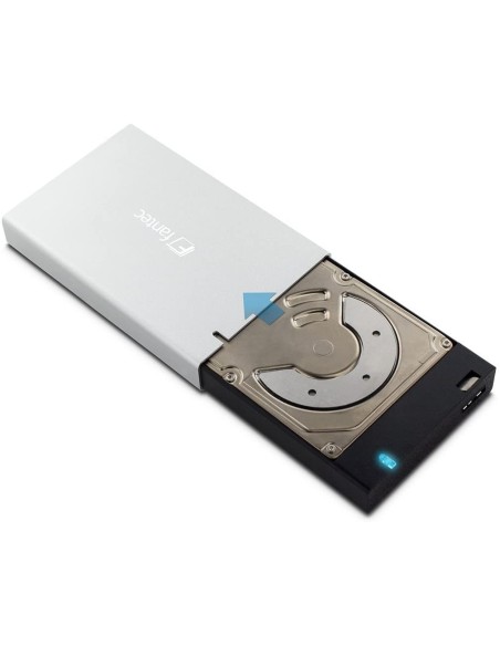 Carcasa Disco 2,5" Fantec ALU7MMU3 Plata Aluminio SATA USB 1784