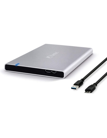 Carcasa Disco 2,5" Fantec ALU7MMU3 Plata Aluminio SATA USB 1784