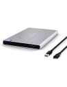Carcasa Disco 2,5" Fantec ALU7MMU3 Plata Aluminio SATA USB 3.0
