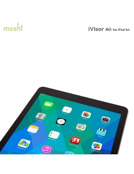 iVisor AG Protector de Pantalla iPad Air Negro