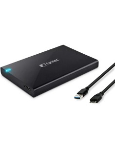 Carcasa Disco Fantec ALU-25B31 black 2,5  USB Aluminio 1837