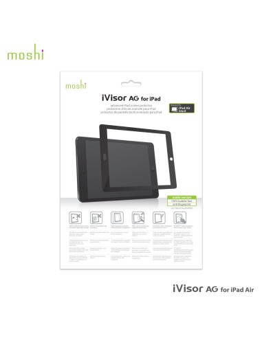 iVisor AG Protector de Pantalla iPad Air Negro