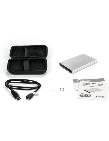Oferta Carcasa Disco Fantec ALU-25B31 2,5" USB Aluminio. 1836