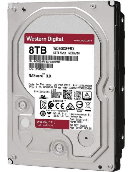 Oferta Disco Duro Western Digital Red PRO 8Tb 3.5" wd8003ffbx