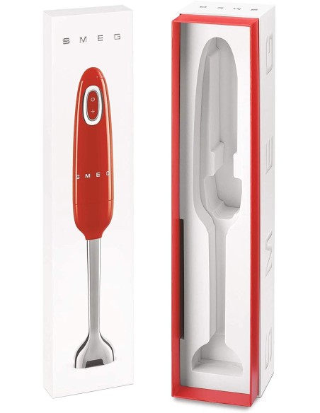 Oferta - Batidora de mano SMEG Roja 700W 50's Style HBF01RDEU