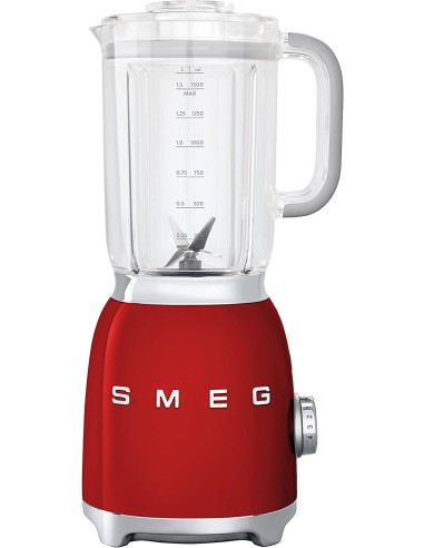 Ofertón Batidora de Vaso SMEG 50's Style Roja 800W BLF01RDEU