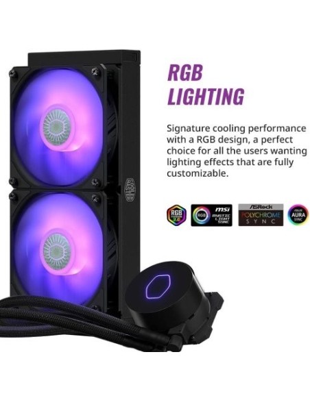 Oferta Cooler Master Refrigeracion Liquida Masterliquid Ml240L V2 Rgb