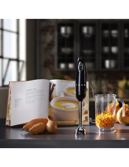 Oferta Batidora de Mano SMEG 50's Style 700W Negra HBF02BLEU