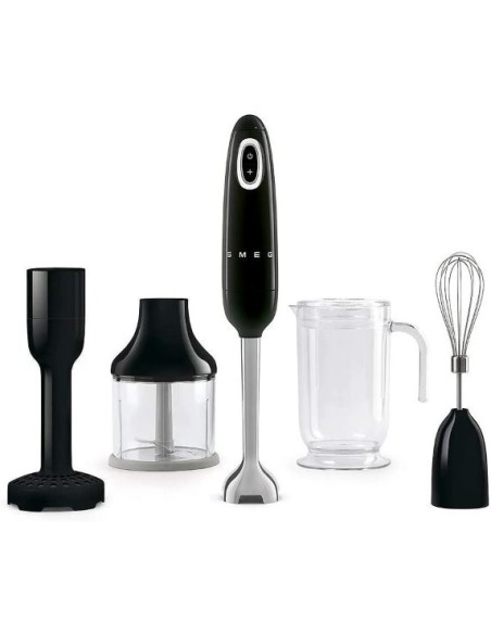 Oferta Batidora de Mano SMEG 50's Style 700W Negra HBF02BLEU