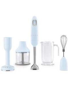 Oferta Batidora de Mano SMEG 50's Style 700W Azul Pastel HBF02PBEU