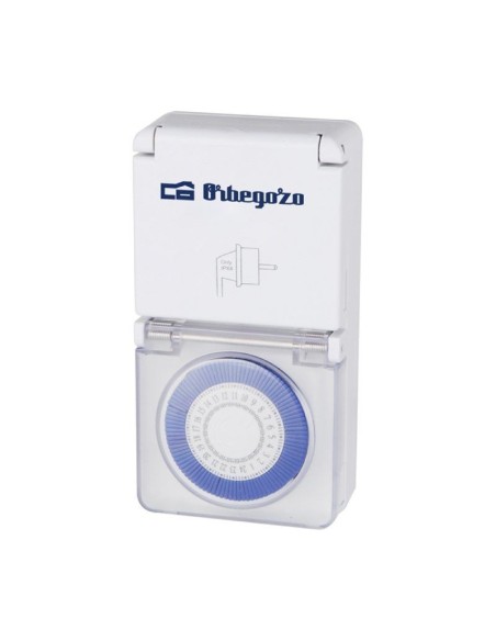 Compra ORBEGOZO Programador De Enchufe PG 10 Con Temporizador, Potencia Máxima 3680W En Kiwiku