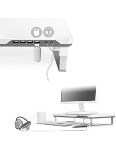 Oferta Soporte Elevador Para Portatil y Monitor Desk F1 Deepcool 2
