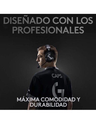 Auriculares Microfono Logitech G Pro X Lightspeed Gaming Inalambricos