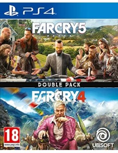 Ofertón Ubisoft FC4+5PS4 Juego Sony Ps4 Far Cry 4 + Far Cry 5