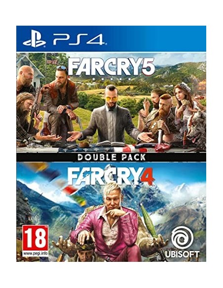 Ofertón Ubisoft FC4+5PS4 Juego Sony Ps4 Far Cry 4 + Far Cry 5
