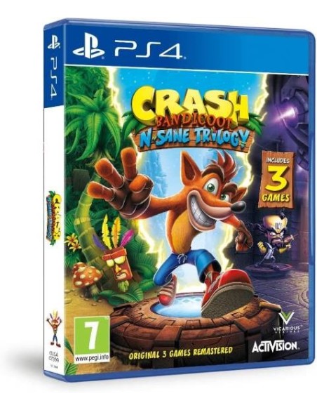 Ofertón Juego Sony Ps4 Crash Bandicoot N Sane Trilogy 2.0