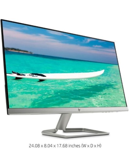 Ofertón Monitor HP de 27" FullHD LED IPS 27F Plata - 2XN62AA