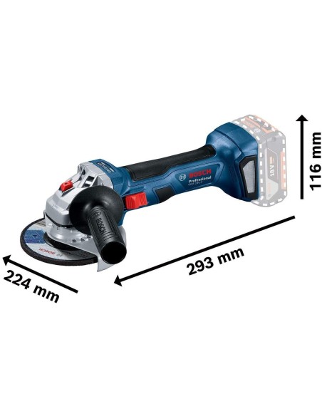 Oferta Bosch 18V Amoladora Batería GWS 18V-7 06019H9004