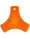 BRA Salvamanteles de Silicona Color Naranja Pack 2 unidades