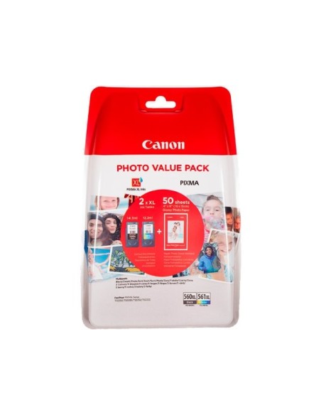 Oferta Pack con Cartucho de Tinta Original BK 3712C004
