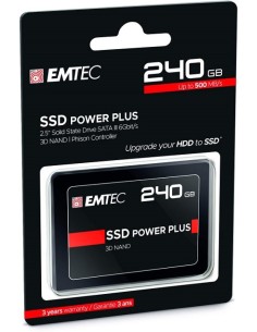 SSD Emtec 240Gb 3D Nand X150 SSD Power Plus 2,5" Sata III 2