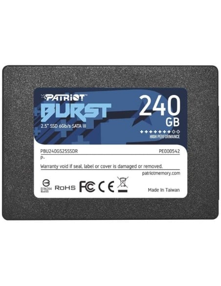 Oferta SSD Patriot 240Gb 3D Nano 2.5" Sata III PBU240GS25SSDR