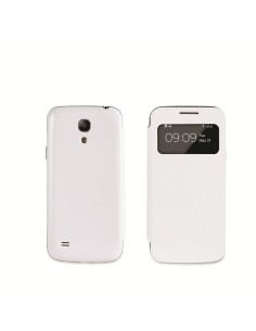funda folio blanca con ventana samsung galaxy s4 mini i9190 muvit
