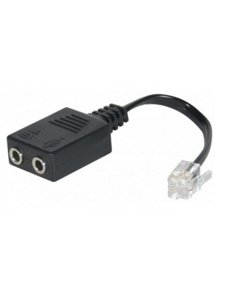 Oferta - Adaptador RJ9 Macho a Jack 3.5 mm IC-574400 | kiwiku